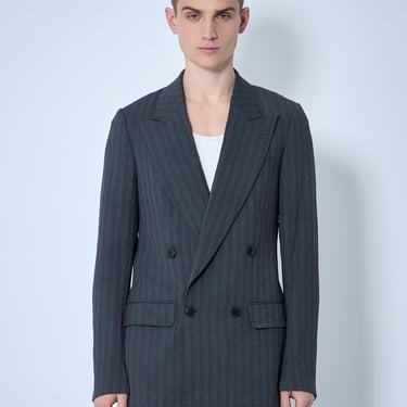 Dries Van Noten Men Crinkle Blazer