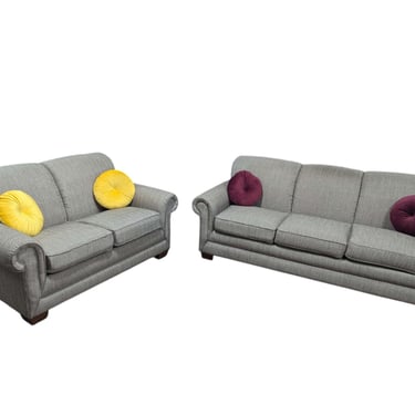 Grey La-Z-Boy Couch & Loveseat Set