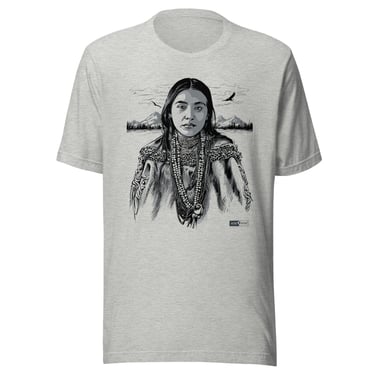 Native American Woman - Men's/Unisex Crew Tee