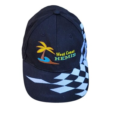 Racing West Coast Hemis Holton Super Stock Black Palm Tree Baseball Hat Cap M15 