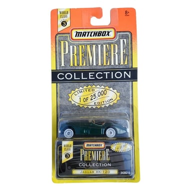 1995 MATCHBOX PREMIERE COLLECTION Series 3 Jaguar Xk-120 Green 1:64 (m5) 