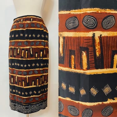 Vintage Boho Tribal Skirt 