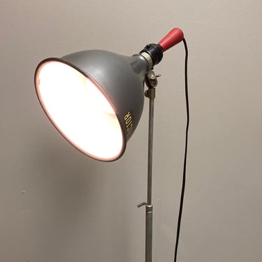 Vintage Smith Victor Adjustable Height Tripod Floor Lamp 