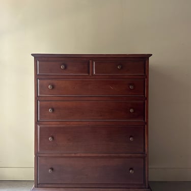 Stickley pine tallboy