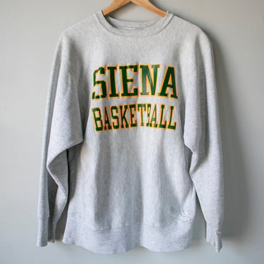 1980s Sweatshirt Champion Reverse Weave Siena College L 