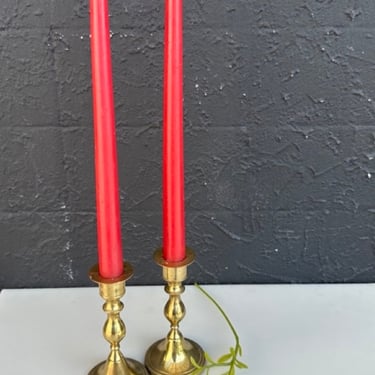Brass Candle Sticks (Set of 2)