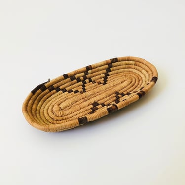 Oval Coil Basket Tray 