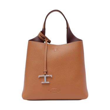 Tod's Women Mini Leather T Timeless Handbag