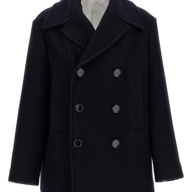 Gucci Men Double-Breasted Coat