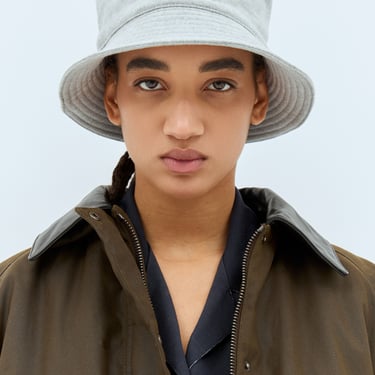 Miu Miu Women Logo Patch Bucket Hat