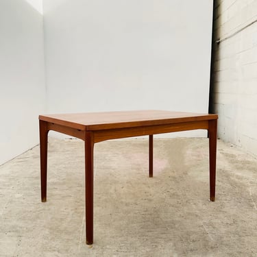 Danish Teak Expanding Dining Table