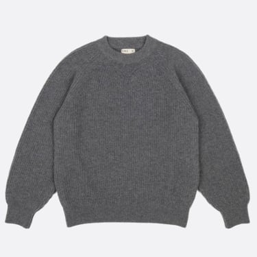 Girls of Dust Crew Neck Sweater - Delta Grey Melange