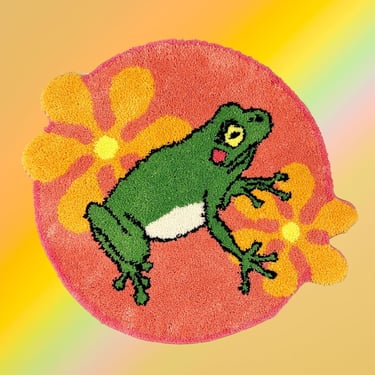 Frog Accent Rug