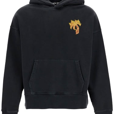 Palm Angels "Burning Palm Oversized Hoodie With Hood" Men