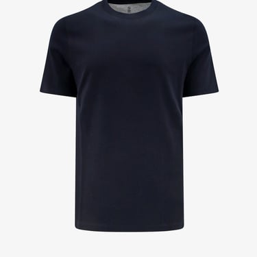 Brunello Cucinelli Men Brunello Cucinelli Blue T-Shirts