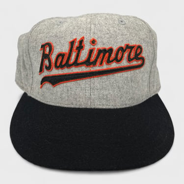 Vintage Baltimore Orioles Fitted Hat 7 3/8