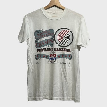 1992 Portland Trail Blazers Western Conference Champs Shirt M