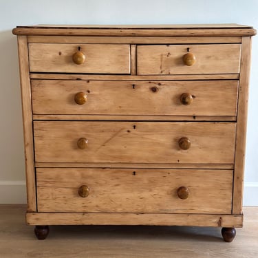 Antique English Pine Dresser 