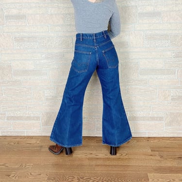 Levi's 917 Orange Tab Wide Bell Bottom Jeans / Size 29 30 