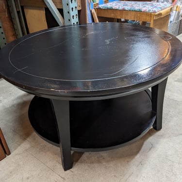 Round Wooden Coffee Table