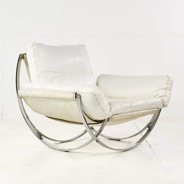 Lennart Bender for Charlton Mid Century Chrome Apollo Lounge Chair - mcm 