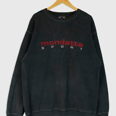 Vintage Mondetta Sport Embroidered Sweatshirt Sz M