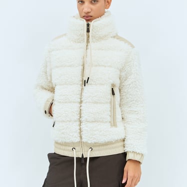 Moncler Grenoble Women Teddy Zip-Up Cardigan