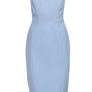 Jill Stuart - Powder Blue Strapless Sheath Dress Sz 12