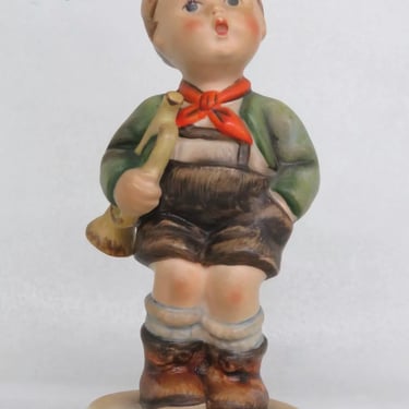 Hummel Goebel Trumpet Boy German Porcelain Figurine 3995B