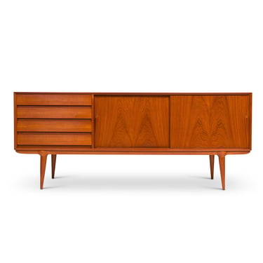 Vintage 1960s Gunni Omann Model 18 Credenza in Teak 