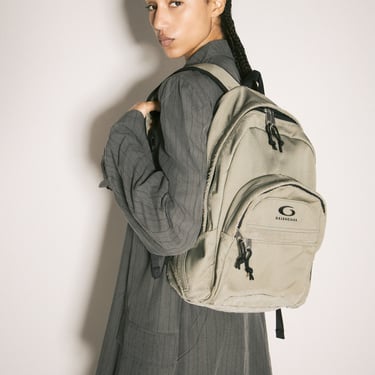 Balenciaga Women Distressed Backpack