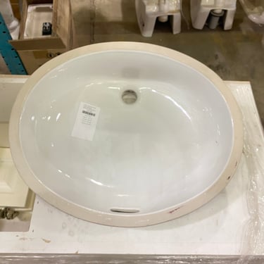 TOTO 'Dantesca®' Oval Under-Mounted Bathroom Sink LT597G