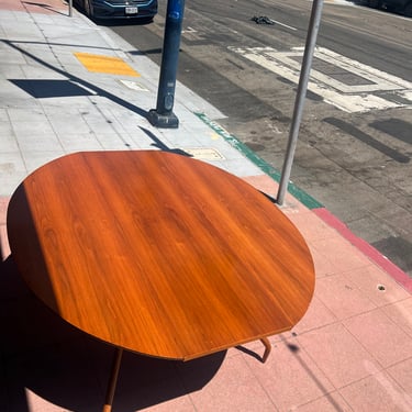 Greta Grossman Walnut Drop-Leaf Dining Table for Glenn of California Mid Century