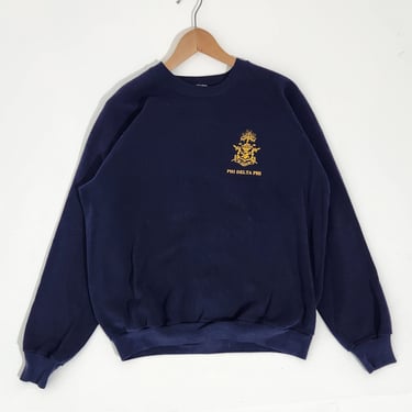 Vintage 1990's PHI DELTA PHI Crewneck Sweatshirt Sz. XL