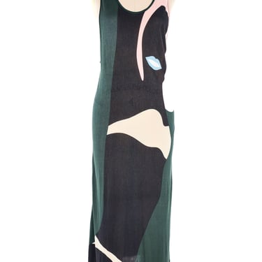 Nina Ricci Silhouette Printed Tank Dress