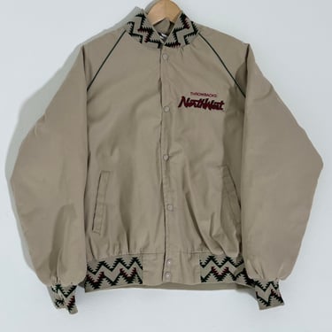 Vintage Custom TBNW &quot;Zona&quot; Button-Up Snap Jacket Sz. L