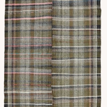 District Loom Vintage Turkish Kilim rag rug No. 81 | 6'6 x 10'