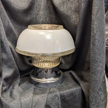 1930s art deco semi flush mount