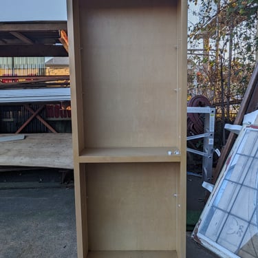 Sturdy Wood Bookcase 30.25 x 84.5 x 12.125