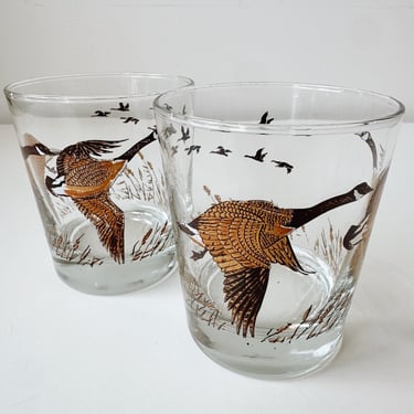 Pair of Geese Glasses