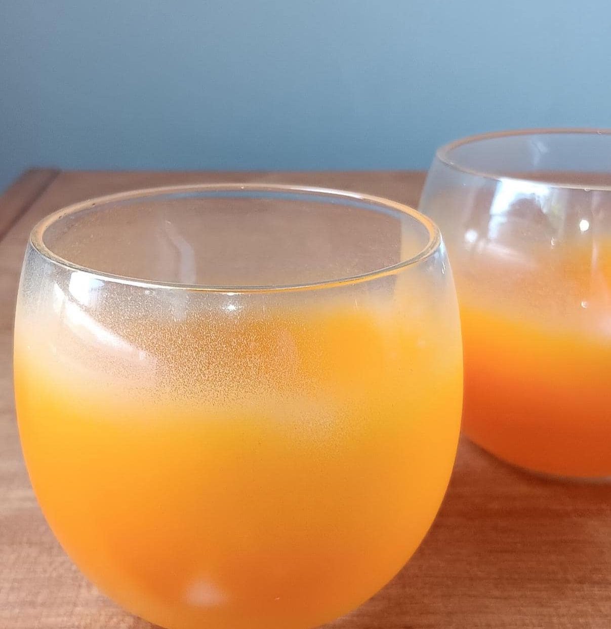 Vintage Orange Blendo Roly Poly Cocktail Glasses Set 0 | Retrofurn ...