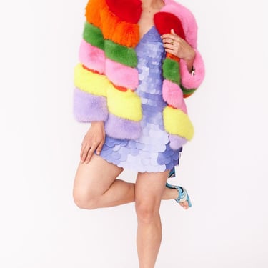Gaga Rainbow Coat