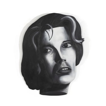Ken Warneke Face Painting &quot;Female looking Left&quot;
