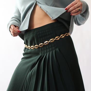 Vintage Gold Tone Chain Belt