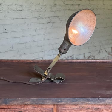 Vintage Farber Adjusto-Lite Clamp-On Lamp 