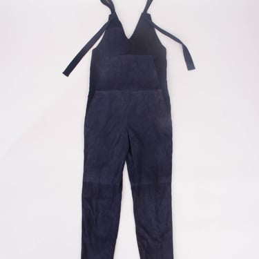 S/S 2014 Chloé Suede & Linen Jumpsuit