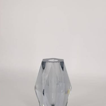Vintage Mid-Century Modern Glass Vase by Asta Strömberg for Strömbergshyttan, 1960s 