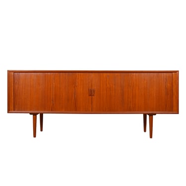 Tambour Door Danish Teak Sideboard | Room Divider