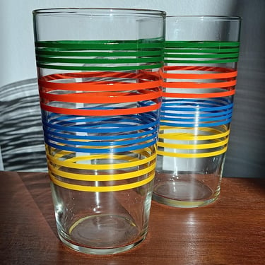 Bartlett Collins Tumblers | Midcentury Modern Glasses | Made in USA 