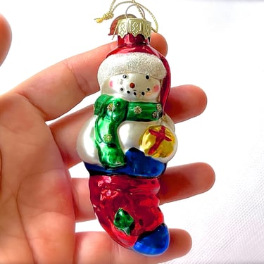 VINTAGE: Christmas Tree Snowman Ornament - Thomas Pacconi - Collection - Replacement - SKU 